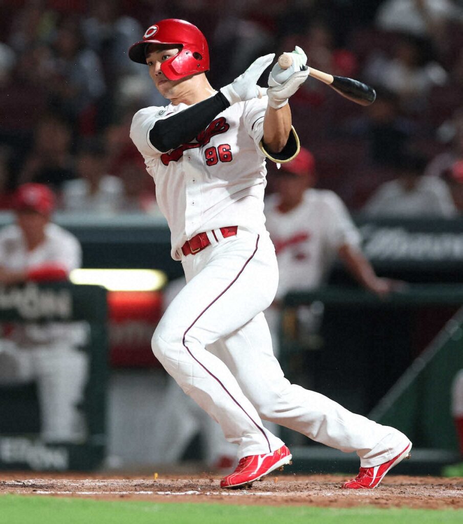 広島・中村奨成が自己最多4安打を実現できた訳 「スコアラーさんとも話をして」狙う球種を明確に（スポニチアネックス） - Yahoo!ニュース - Yahoo!ニュース