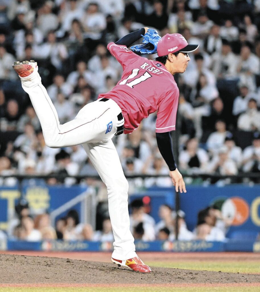 40歳の楽天・岸孝之、通算170勝ならず 血染めのユニホームで力投も５回途中３失点でリード許したまま降板（中日スポーツ） - Yahoo!ニュース - Yahoo!ニュース