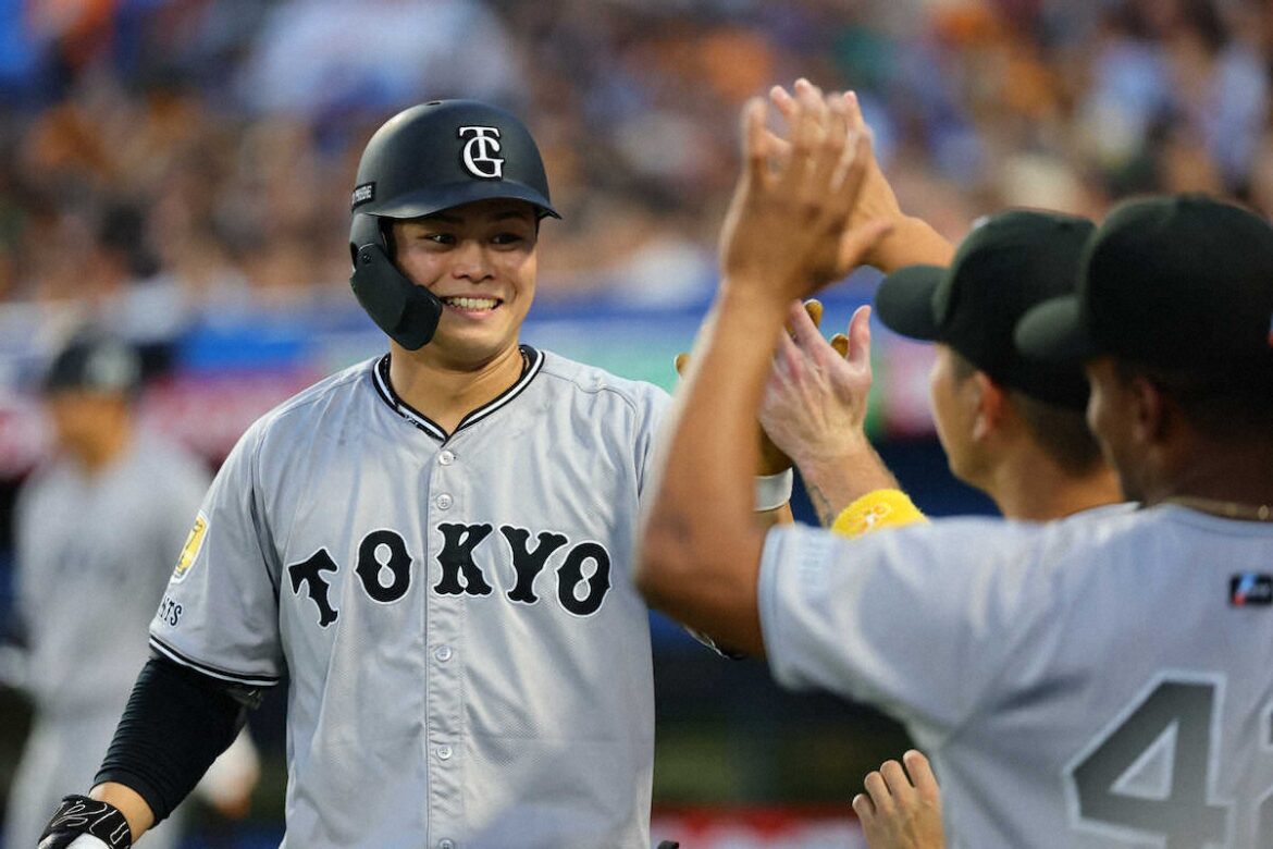 巨人・中山礼都がプロ初となる逆方向への一発！ ライトではなくレフトへの4号ソロで貴重な追加点（スポニチアネックス） - Yahoo!ニュース - Yahoo!ニュース