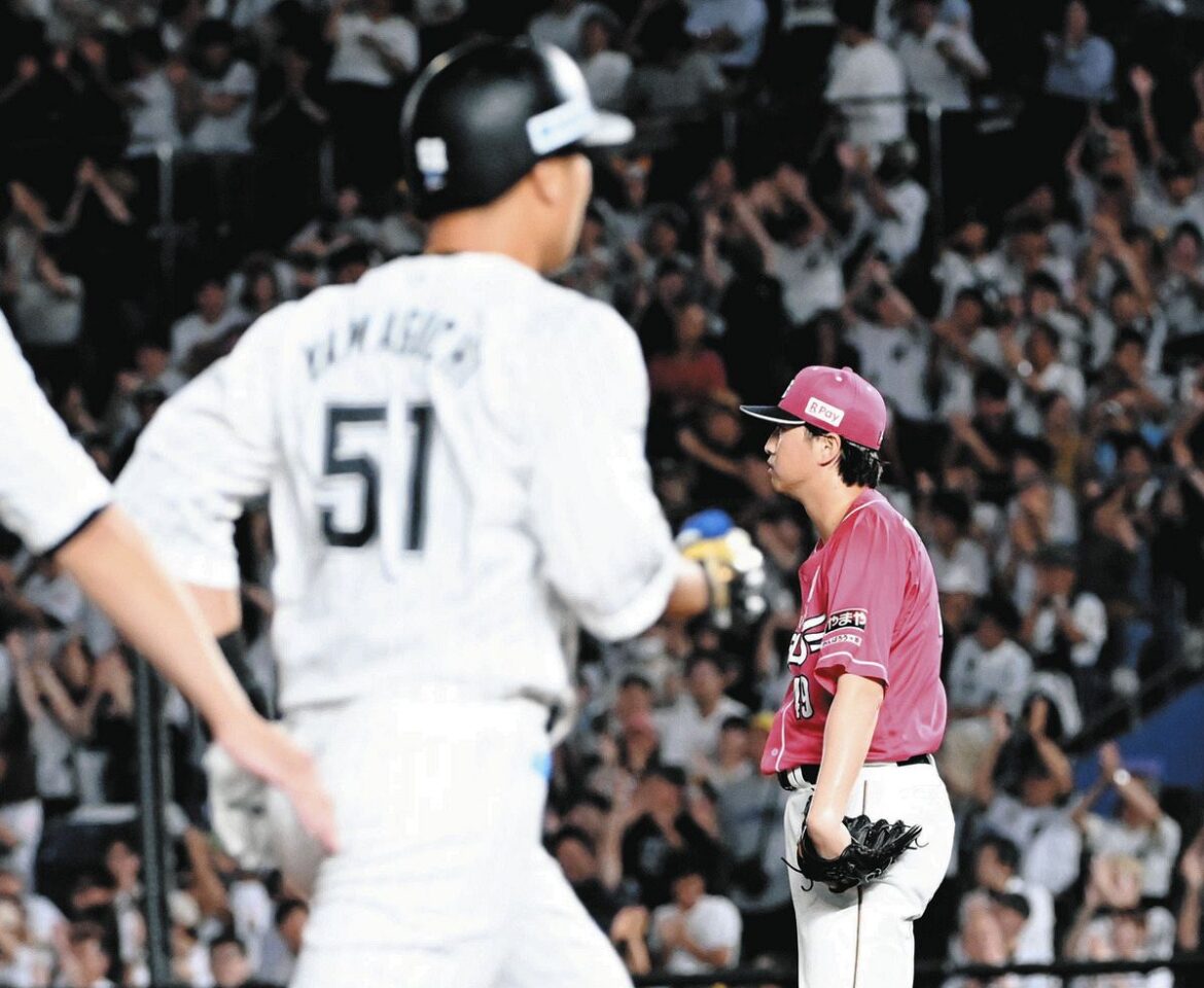 楽天は終盤に投手陣が痛打浴び逆転負けで借金再び「2」7回途中で古謝を救援した西垣がロッテ・山口に決勝3ラン浴びる（中日スポーツ） - Yahoo!ニュース - Yahoo!ニュース