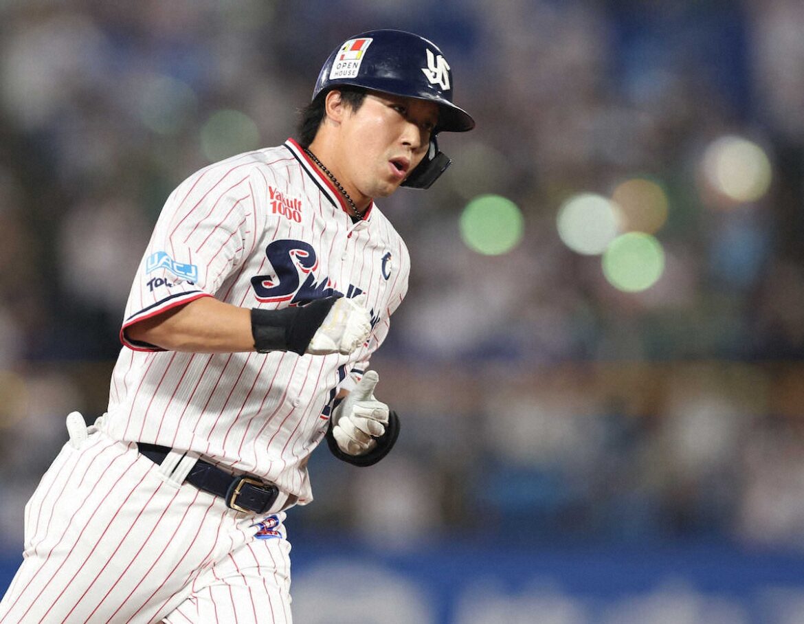 ヤクルト・山田哲人が3試合ぶりの9号ソロ 12年連続2桁本塁打と通算1000得点にダブル王手！（スポニチアネックス） - Yahoo!ニュース - Yahoo!ニュース