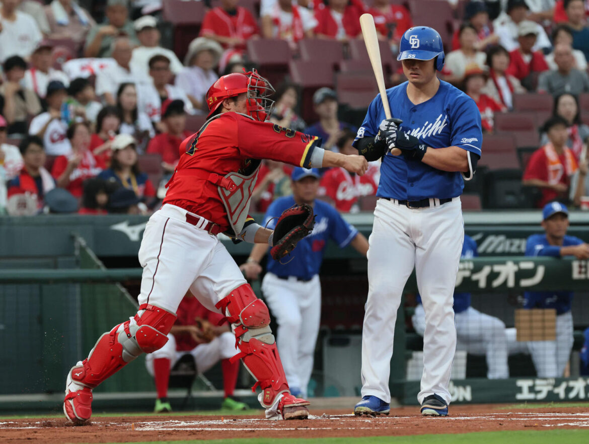 【広島】５位転落、坂倉将吾の大暴投など序盤の守乱響き中日に連敗 森下暢仁は14敗目（日刊スポーツ） - Yahoo!ニュース - Yahoo!ニュース