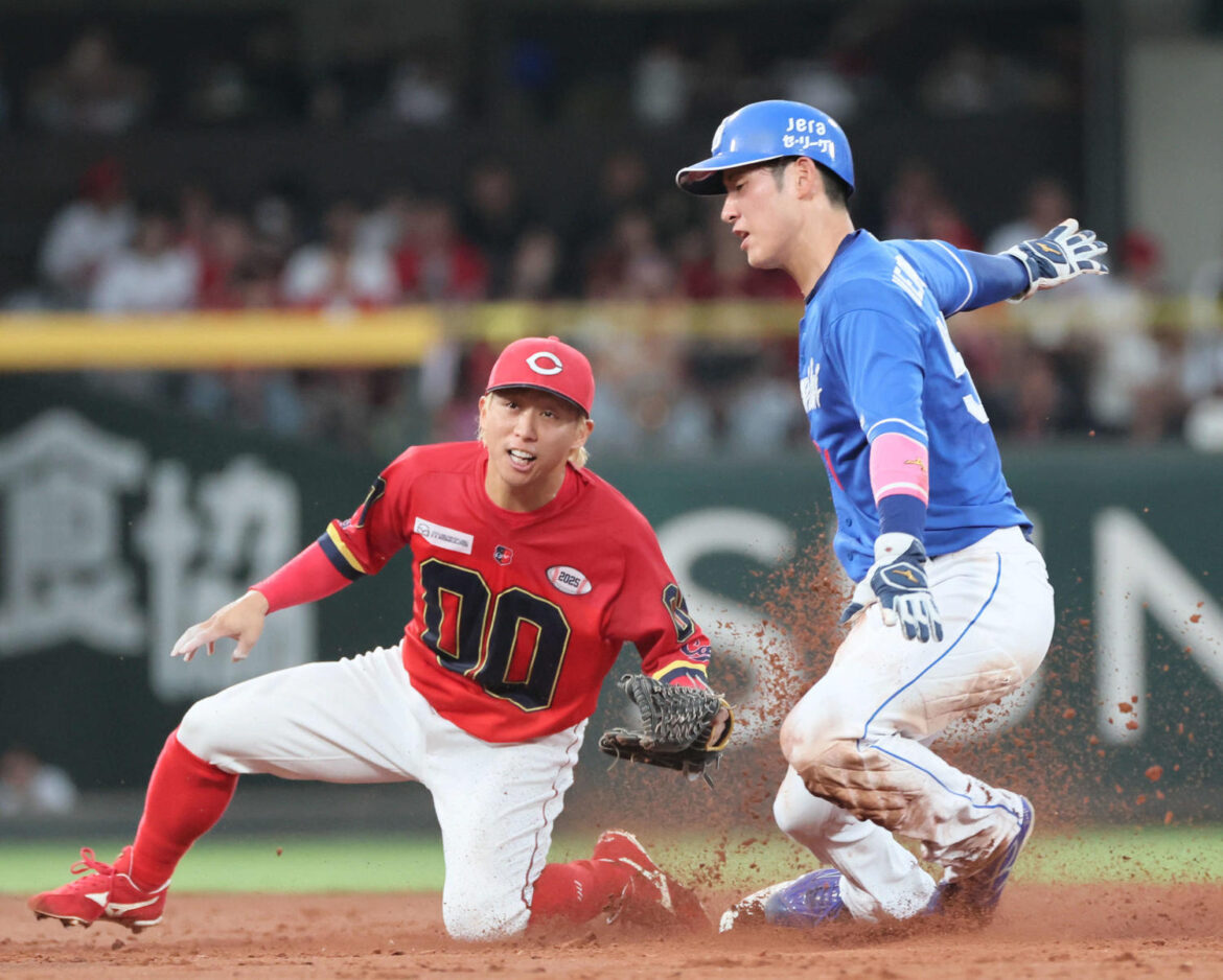 【中日】井上監督「ずっと塩なめとけ」上林誠知、６回の守りで左足がつり途中交代「走りすぎた」（日刊スポーツ） - Yahoo!ニュース - Yahoo!ニュース