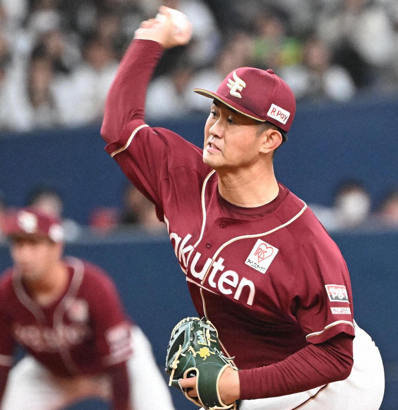 3月28日、オリックスとの開幕戦で8回に登板