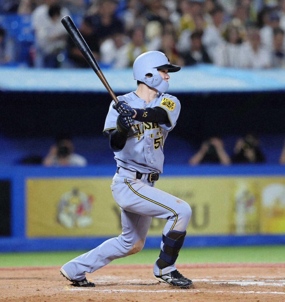 阪神 中野が今季2度目の1試合4安打 打率も・294まで上昇「タイミングが合っている」(スポニチアネックス) – Yahoo!ニュース – Yahoo!ニュース 阪神 中野が今季2度目の1試合4安打 打率も・294まで上昇「タイミングが合っている」(スポニチアネックス) - Yahoo!ニュース - Yahoo!ニュース