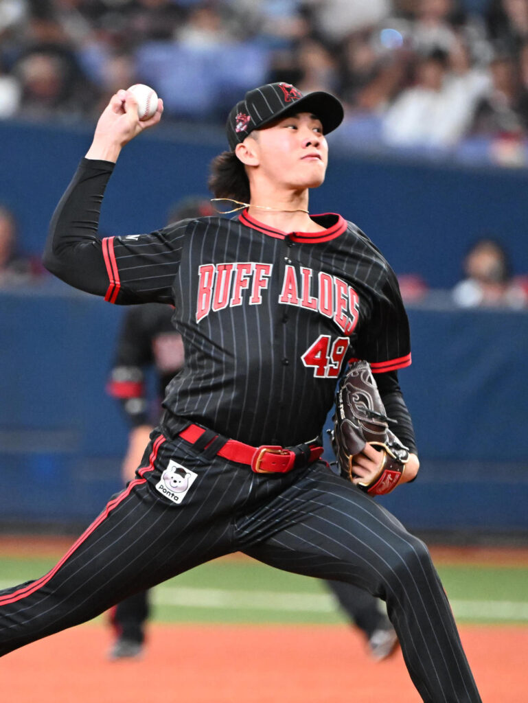 【オリックス】ドラ６片山楽生が26日ロッテ戦で初先発 中継ぎで15試合登板、防御率１.59（日刊スポーツ） - Yahoo!ニュース - Yahoo!ニュース
