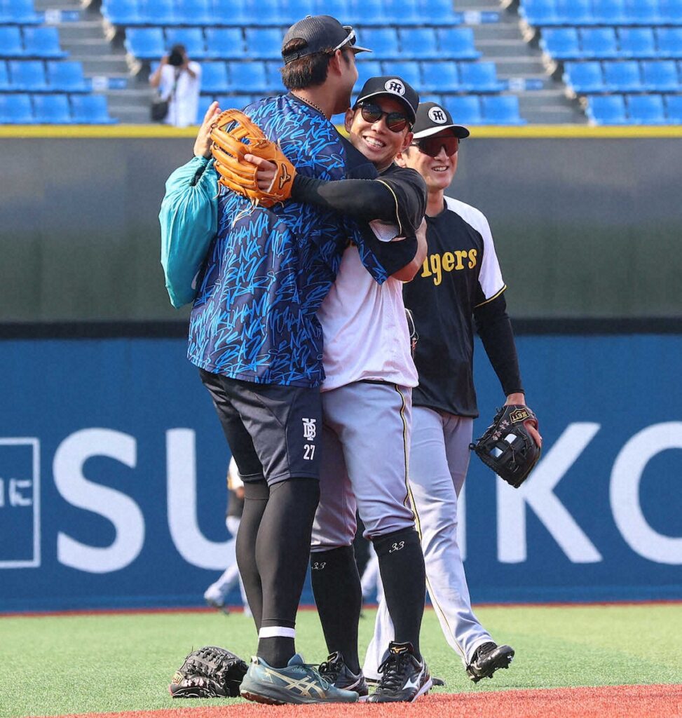 阪神ナインが藤浪晋太郎と交流、最も長くコミュニケーションを取ったのは会見で“イジられた”あの選手(スポニチアネックス) – Yahoo!ニュース – Yahoo!ニュース 阪神ナインが藤浪晋太郎と交流、最も長くコミュニケーションを取ったのは会見で“イジられた”あの選手(スポニチアネックス) - Yahoo!ニュース - Yahoo!ニュース