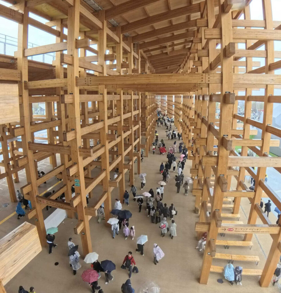 「大阪・関西万博」の大屋根リング