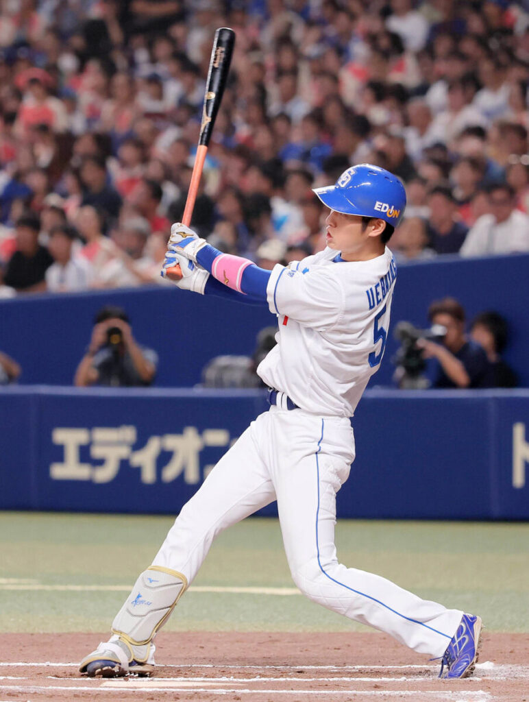 【中日】上林誠知が値千金の逆転２点打 先発・仲地礼亜が危険球退場もドラフト２位・吉田聖弥が粘投（スポーツ報知） - Yahoo!ニュース - Yahoo!ニュース