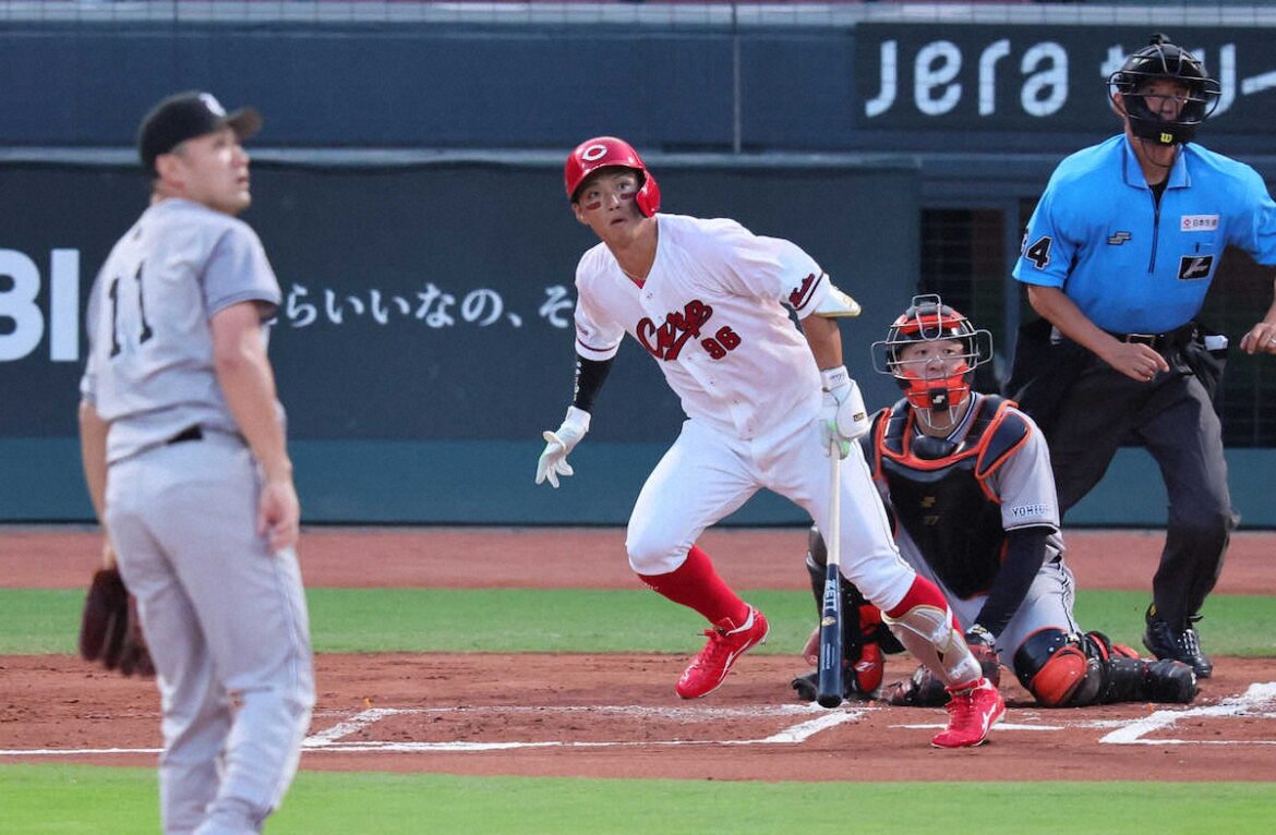 広島・中村奨成 プロ2度目の4安打で3打点と大暴れ 広陵の2学年後輩・高太一の無傷3勝目を後押し(スポニチアネックス) – Yahoo!ニュース – Yahoo!ニュース 広島・中村奨成 プロ2度目の4安打で3打点と大暴れ 広陵の2学年後輩・高太一の無傷3勝目を後押し(スポニチアネックス) - Yahoo!ニュース - Yahoo!ニュース