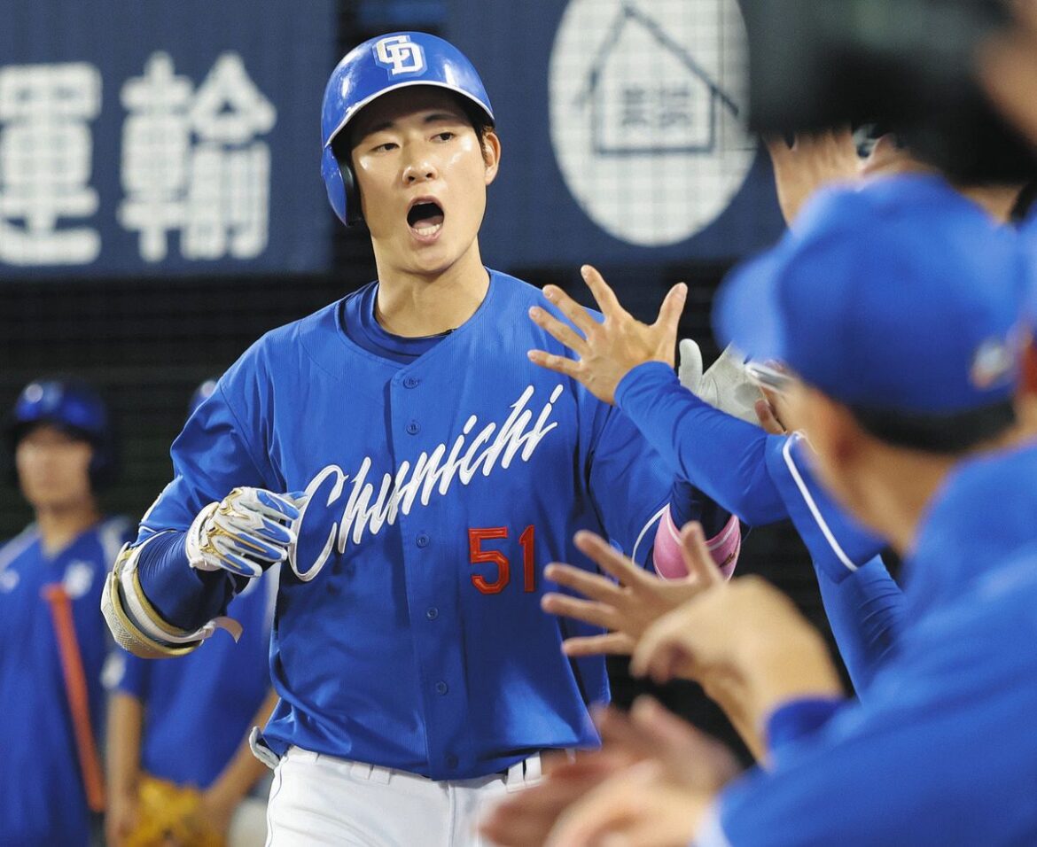 「生涯ドラ確定な」中日・上林誠知、反撃のソロホームランにファン歓喜「熱量が違う」「上林神」「15―15達成か 偉人すぎる」（中日スポーツ） - Yahoo!ニュース - Yahoo!ニュース