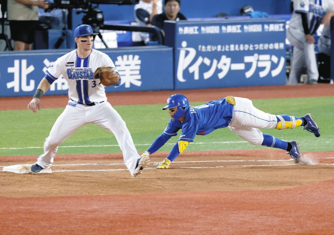 中日・辻本倫太郎、執念のヘッスラでプロ初打点 6回のチャンスに遊ゴロも…一塁へ頭から飛び込み併殺阻止（中日スポーツ） - Yahoo!ニュース - Yahoo!ニュース
