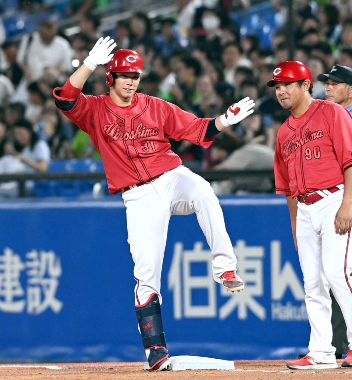 広島３位タイ浮上 坂倉で今季最長タイ５連勝 ６４打席ぶり適時打 指揮官マンツーマン指導に一撃回答（デイリースポーツ） - Yahoo!ニュース - Yahoo!ニュース