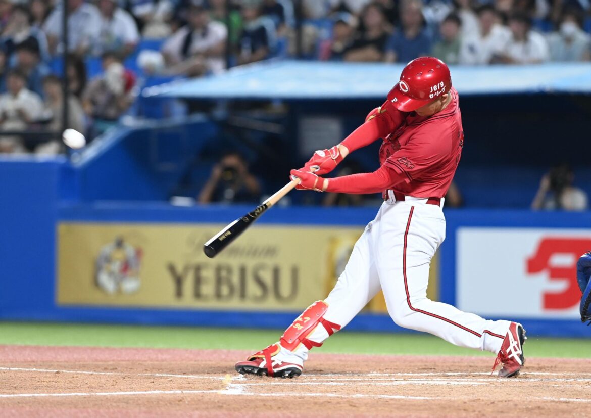 広島 先発の高橋が先制の２点適時二塁打 プロ初の長打で自らを援護（デイリースポーツ） - Yahoo!ニュース - Yahoo!ニュース
