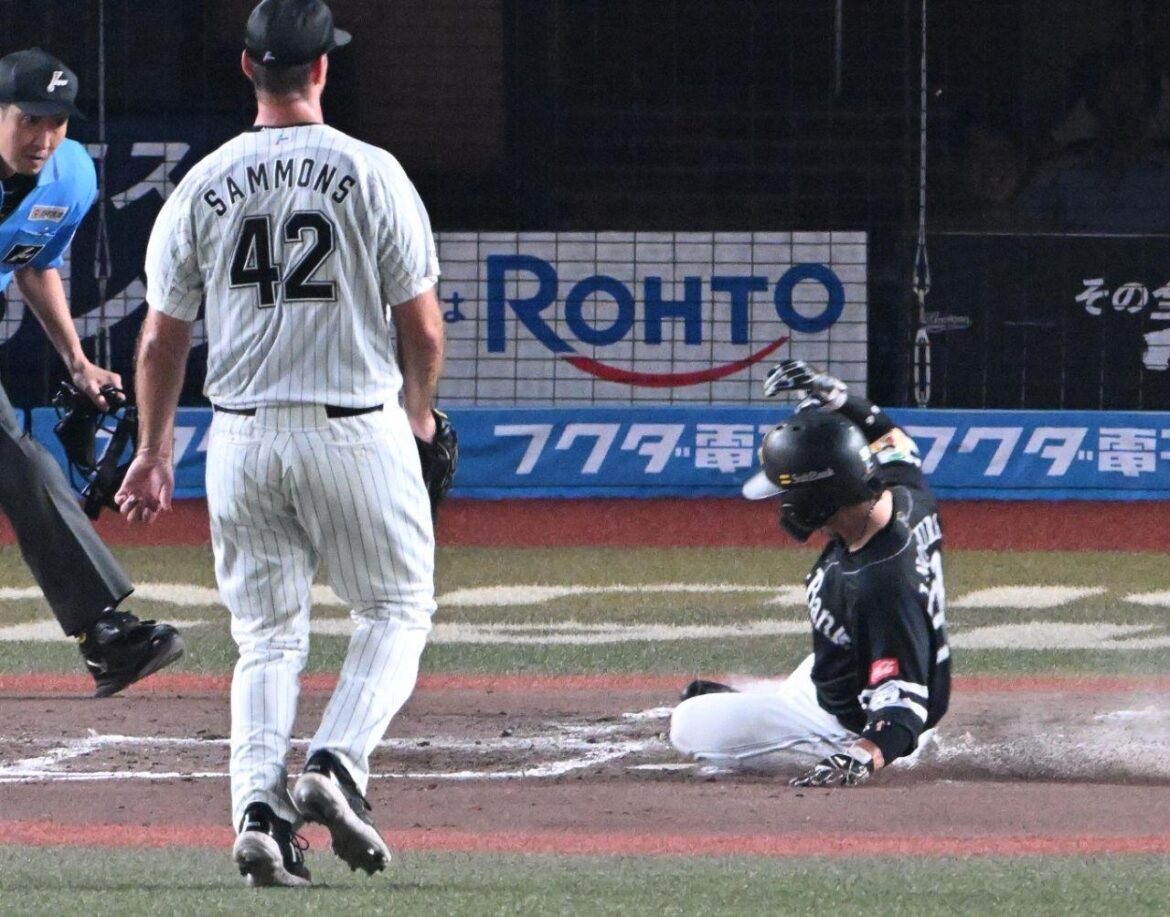 ほぼ〝ホームスチール〟 ソフトバンク野村勇が驚異的な脚力で3点目(西スポWEB OTTO!) – Yahoo!ニュース – Yahoo!ニュース ほぼ〝ホームスチール〟 ソフトバンク野村勇が驚異的な脚力で3点目(西スポWEB OTTO!) - Yahoo!ニュース - Yahoo!ニュース