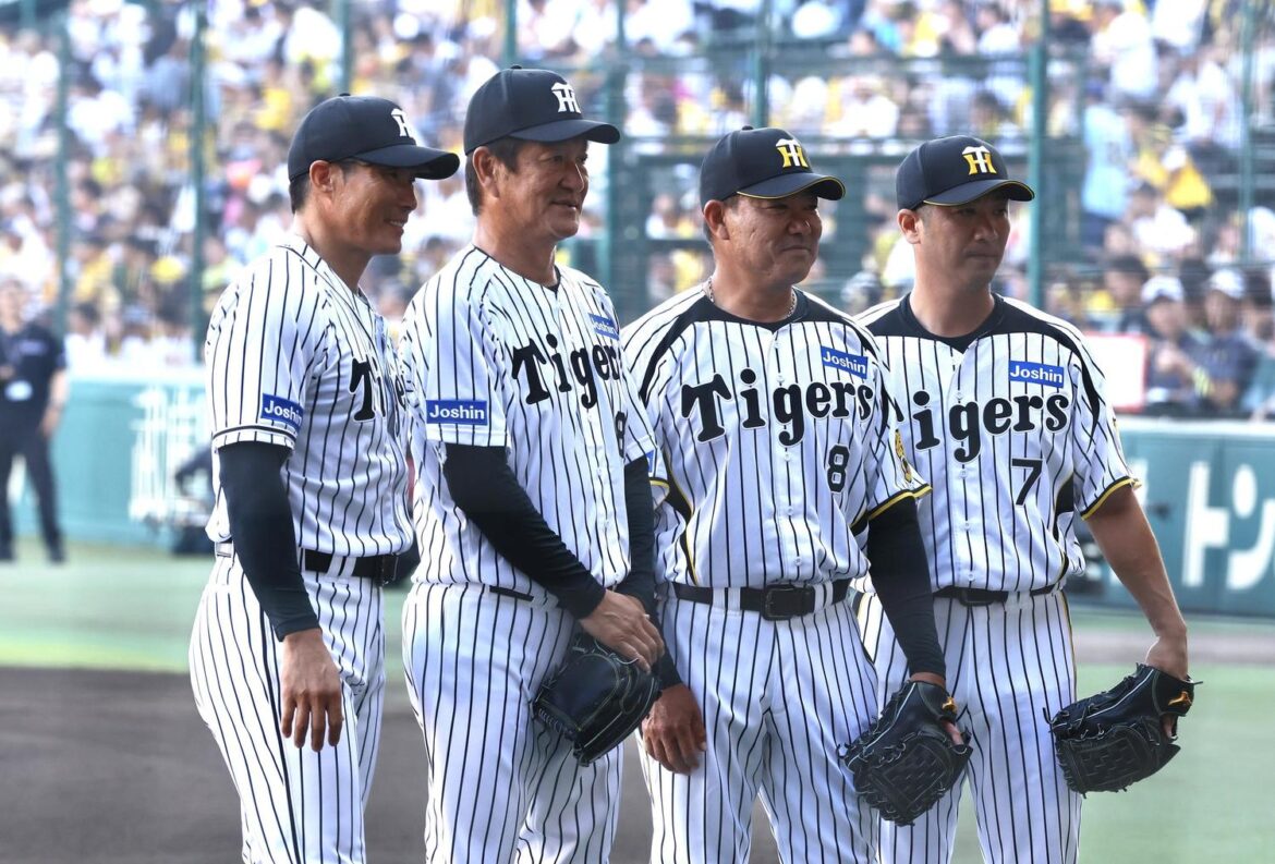 【阪神】ファーストピッチセレモニーにOB登場 片岡篤史、福留孝介、糸井嘉男、西岡剛の4氏(日刊スポーツ) – Yahoo!ニュース – Yahoo!ニュース 【阪神】ファーストピッチセレモニーにOB登場 片岡篤史、福留孝介、糸井嘉男、西岡剛の4氏(日刊スポーツ) - Yahoo!ニュース - Yahoo!ニュース