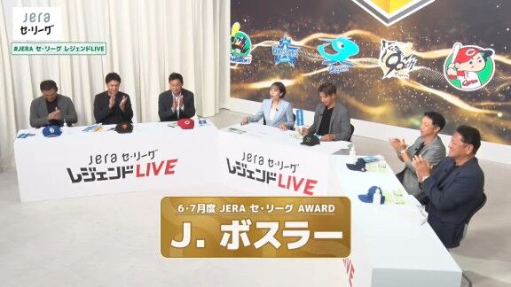 中日新助っ人・ボスラー、『月間JERAセ・リーグAWARD 6・7月度の月間大賞選手』に選ばれる！！！