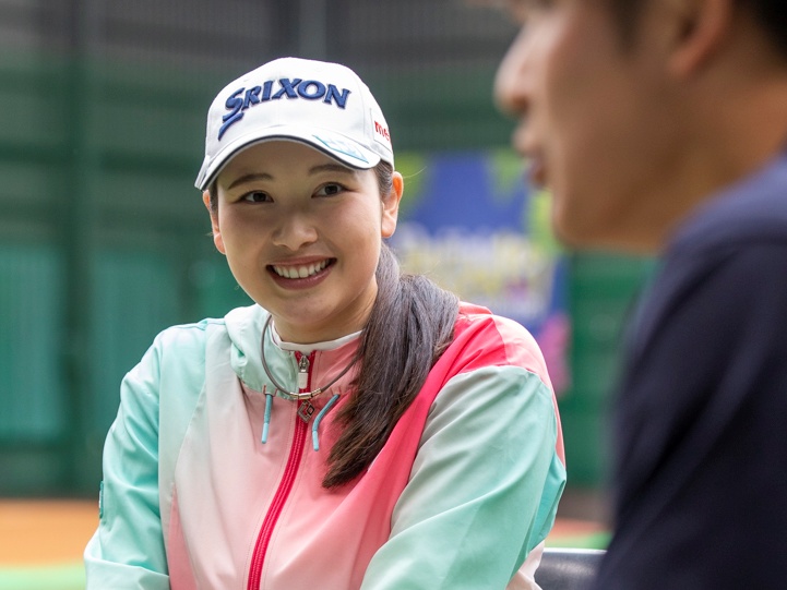 画像: 野球とゴルフの共通点を話す小祝