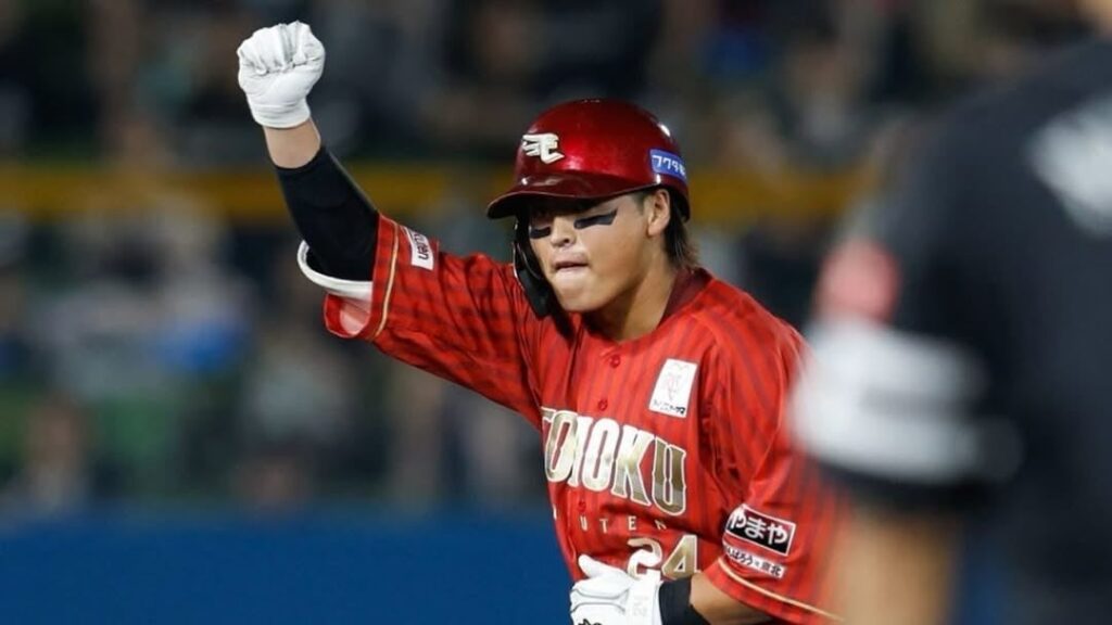 “闘志あふれるガッツポーズ”に注目…若き主力が見せた東北魂 | 話題の投稿 | スポーツブル (スポブル)