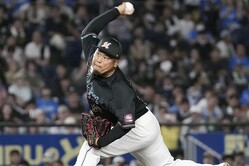  ロッテ・澤田圭佑 (C) Kyodo News 