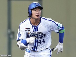 DeNA・石上 (C)Kyodo News