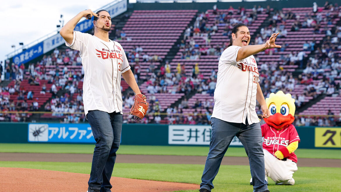 8/6(水)セレモニアルピッチを務めた、「斉藤ブラザーズ」のお二人からメッセージ – 東北楽天ゴールデンイーグルス 8/6(水)セレモニアルピッチを務めた、「斉藤ブラザーズ」のお二人からメッセージ - 東北楽天ゴールデンイーグルス