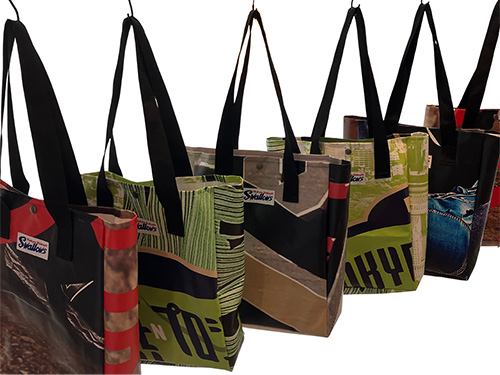 アップサイクルバッグ