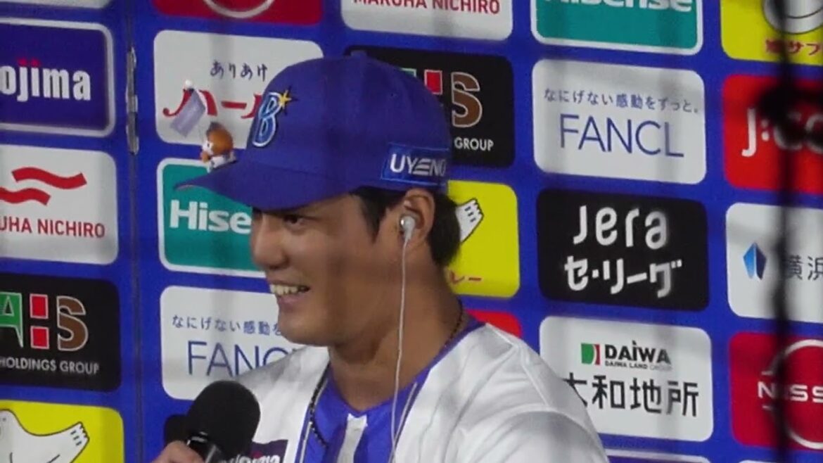 【NPB復帰後初勝利/前編】藤浪晋太郎選手、ヒーローインタビュー①(2025.8.31/横浜スタジアム）