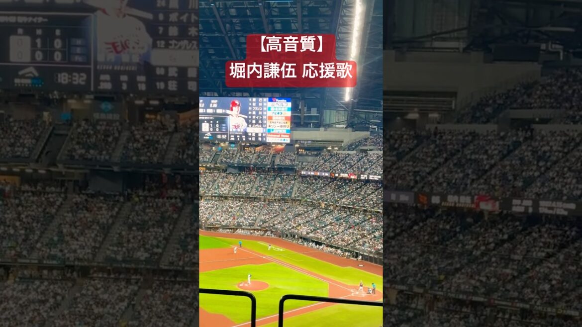 【高音質】堀内謙伍 応援歌