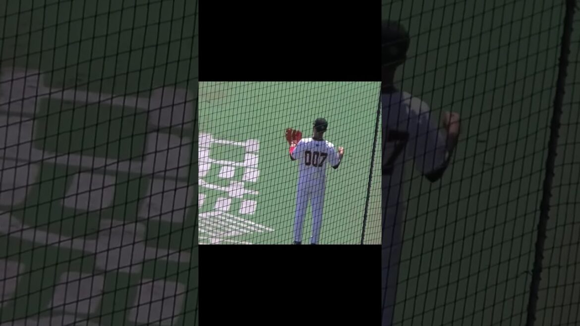 巨人3軍 宇都宮葵星のキャッチボール【読売ジャイアンツ3軍 対 千葉スカイセイラーズ2024年5月17日】