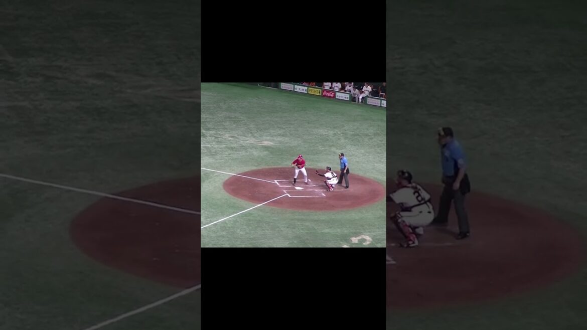 床田寛樹がしっかり送りバント（2024年6月28日読売ジャイアンツ対 広島カープ）　#広島東洋カープ