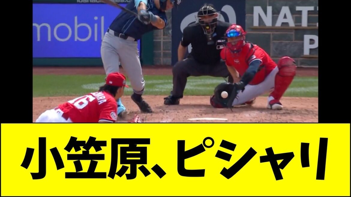 小笠原慎之介、10球でピシャリ 小笠原慎之介、10球でピシャリ