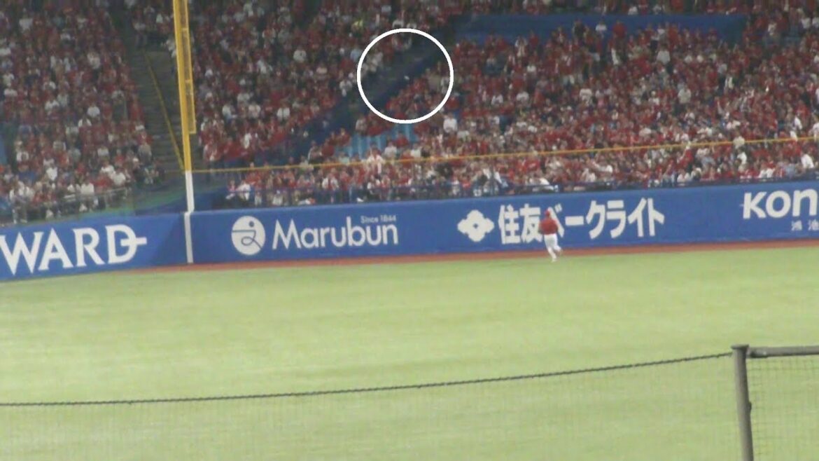 ヤクルト 濱田太貴 ホームラン 第1号　ヤクルト vs 広島　2025年8月29日(金)　神宮球場