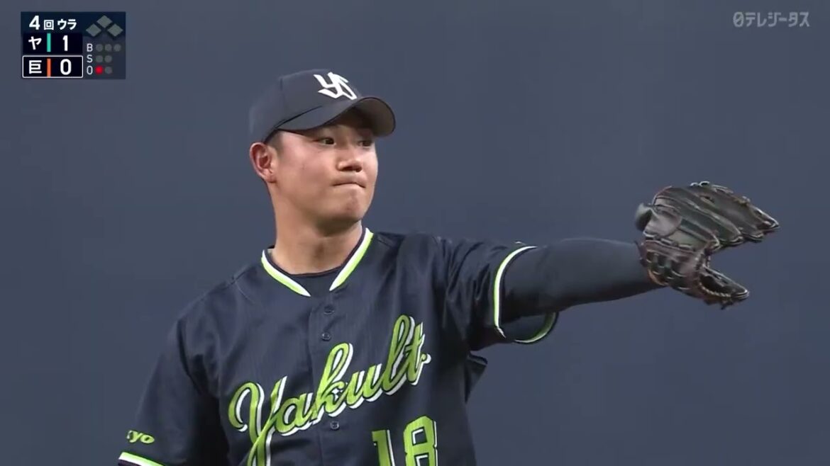 【ヤクルト先発】奥川恭伸 6回9安打2失点の力投