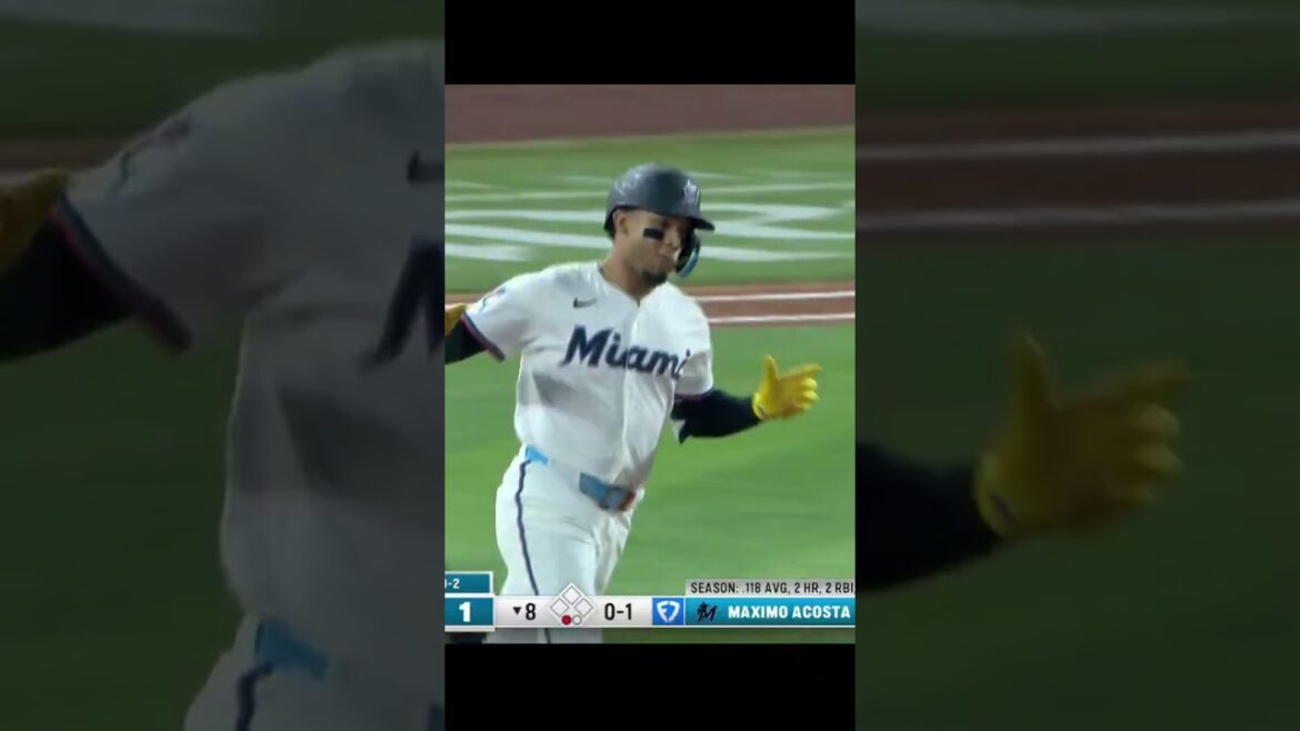 Máximo Acosta sigue deslumbrando a los Marlins de Miami
