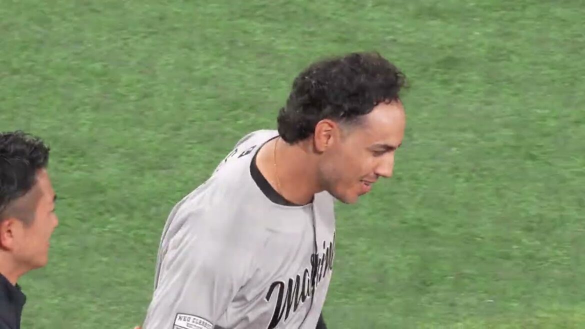 【危険球】マルセリーノがソトの頭部にデッドボールを当ててしまう…、ソトは気丈に振る舞う(2025.6.20/横浜スタジアム）