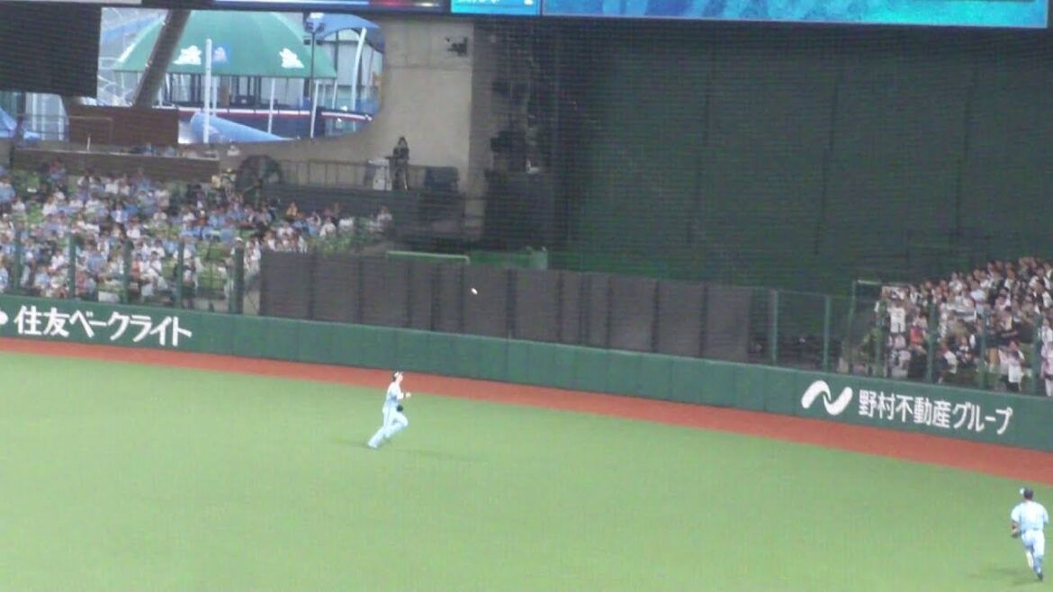 オリックス 西野真弘 スリーベースヒット　西武 vs オリックス　2025年8月30日(土)　ベルーナドーム