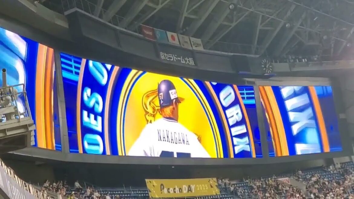 20250629【現地】いきなり前奏から2者連発！西川龍馬、宗佑磨のホームラン　1回ｳﾗ　ｵﾘｯｸｽ･ﾊﾞﾌｧﾛｰｽﾞ@京ｾﾗﾄﾞｰﾑ大阪･ﾚﾌﾄ外野下段 Bsｵﾘ姫ﾃﾞｰ2025