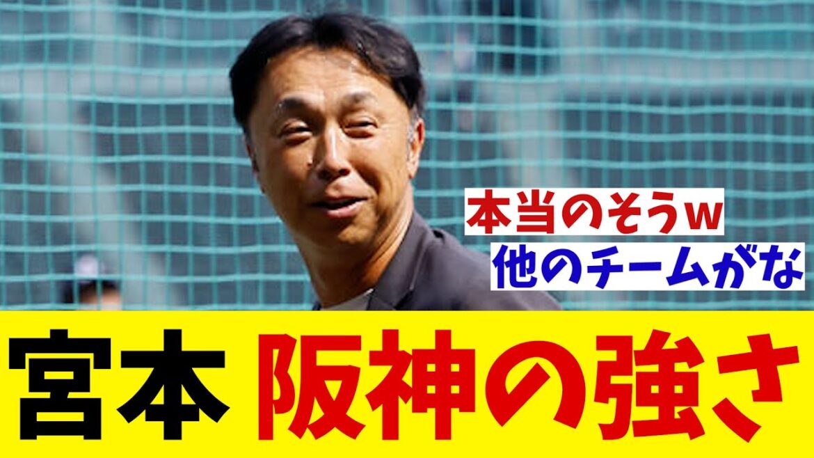 宮本慎也 阪神の強さについて!!!【野球情報】【2ch 5ch】【なんJ なんG反応】【野球スレ】 宮本慎也 阪神の強さについて!!!【野球情報】【2ch 5ch】【なんJ なんG反応】【野球スレ】