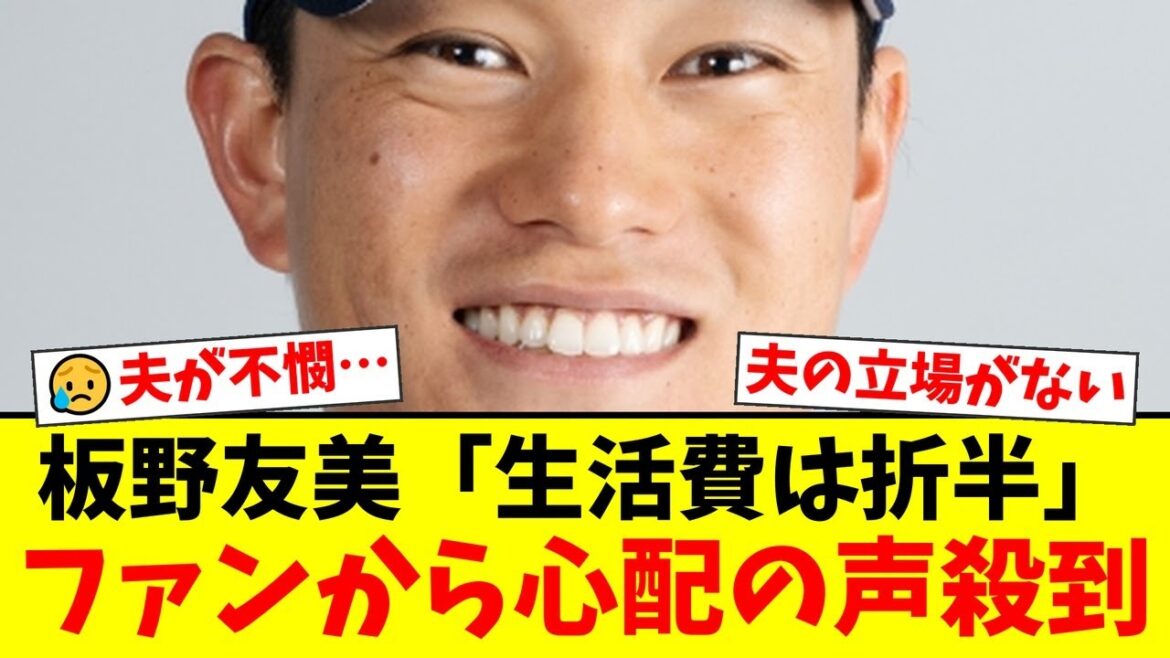 元AKB48板野友美、夫・高橋奎二投手との生活費折半を告白し炎上。「セレブ妻なんて誰も思ってない」ヤクルトファンから夫を心配する声が殺到。【プロ野球ファンの反応】