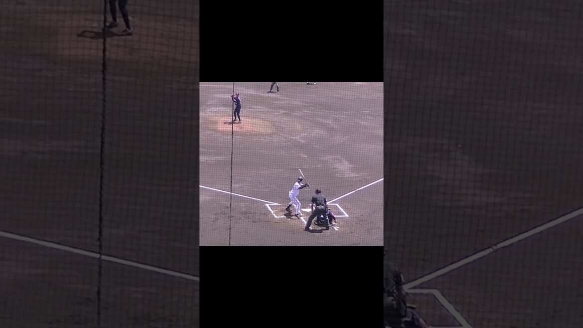 ジャイアンツ鈴木大和が二盗決める村山源の打席【読売ジャイアンツ3軍 対 千葉スカイセイラーズ2024年5月17日】