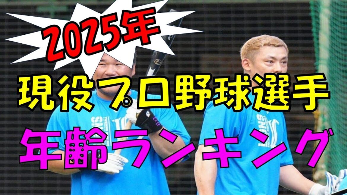 プロ野球 年長選手ランキング TOP10〈2025年版〉 プロ野球 年長選手ランキング TOP10〈2025年版〉