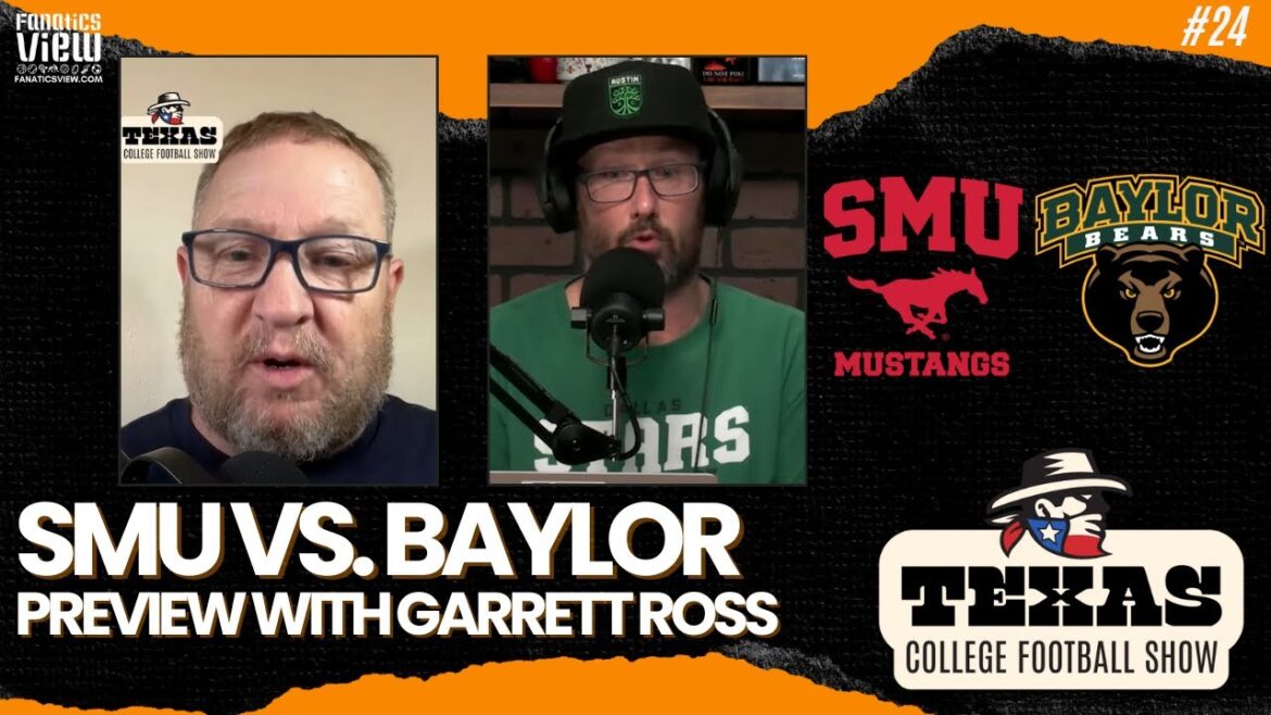 SMU対ベイラー大学 第2週 対戦プレビュー ギャレット・ロス | テキサス・カレッジ・フットボール・ショー EP24 SMU対ベイラー大学 第2週 対戦プレビュー ギャレット・ロス | テキサス・カレッジ・フットボール・ショー EP24