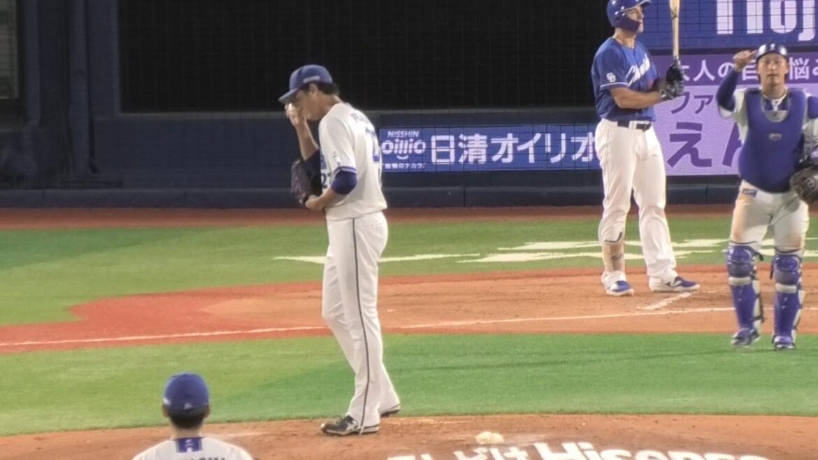 -2025.08.31-【NPB】４回表 上林誠知 藤浪からの死球を受けスタジアムが騒然... 中日ドラゴンズ（vs横浜DeNA）