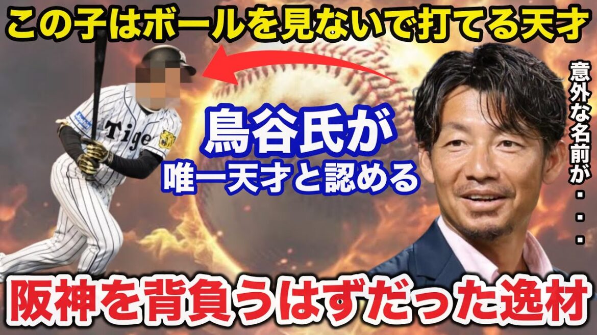 鳥谷敬「この子はボールを見ないで打てる天才」阪神OB鳥谷敬が唯一大絶賛した阪神タイガースの消えた天才