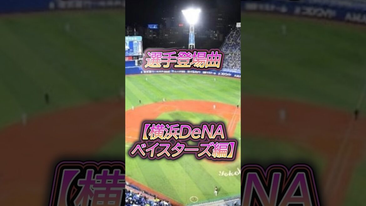 選手登場曲【横浜DeNAベイスターズ編】#npb #野球 #プロ野球 #12球団 #横浜denaベイスターズ