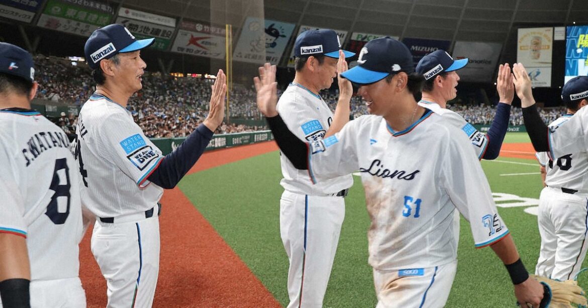 西武は約2カ月半ぶりの3連勝で4位・楽天に0・5ゲーム差 西口監督は若手野手の活躍を喜ぶ(スポニチ) – 毎日新聞 西武は約2カ月半ぶりの3連勝で4位・楽天に0・5ゲーム差 西口監督は若手野手の活躍を喜ぶ(スポニチ) - 毎日新聞