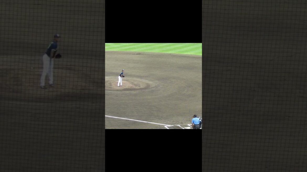 ヤクルト阪口皓亮の投球練習2024年5月29日 読売ジャイアンツ対ヤクルトスワローズ