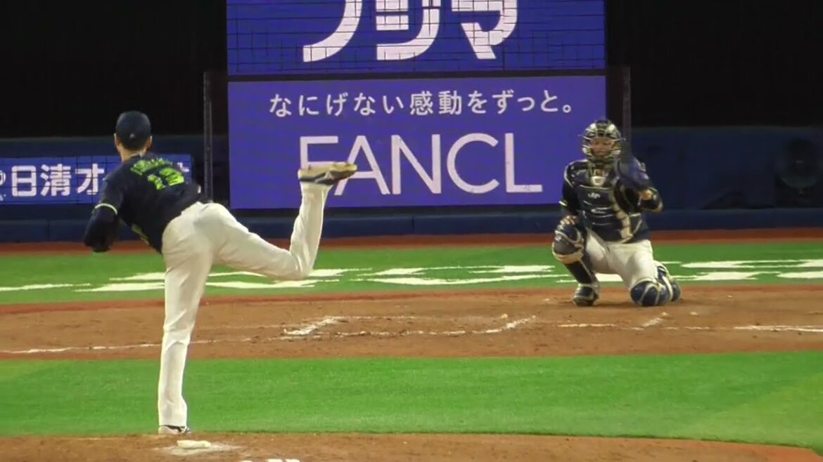 2025年9月5日 東京ヤクルト・ 石山 泰稚 投手の準備投球（イニング中外）