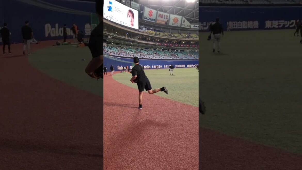 大勢の"ガチ"投げ！ #shorts